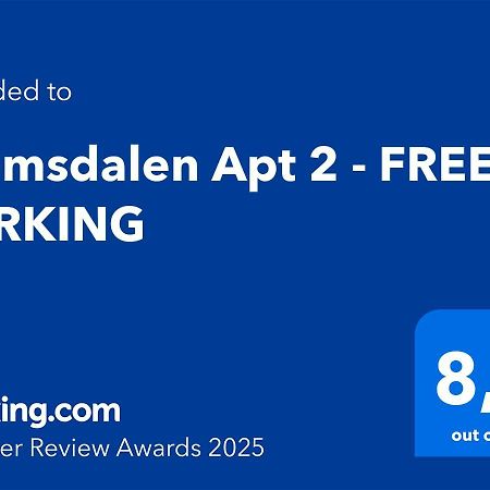 Tromsdalen Apt 2 - Free Parking Buitenkant foto